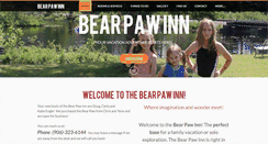 Desktop Screenshot of bearpawinnmi.com